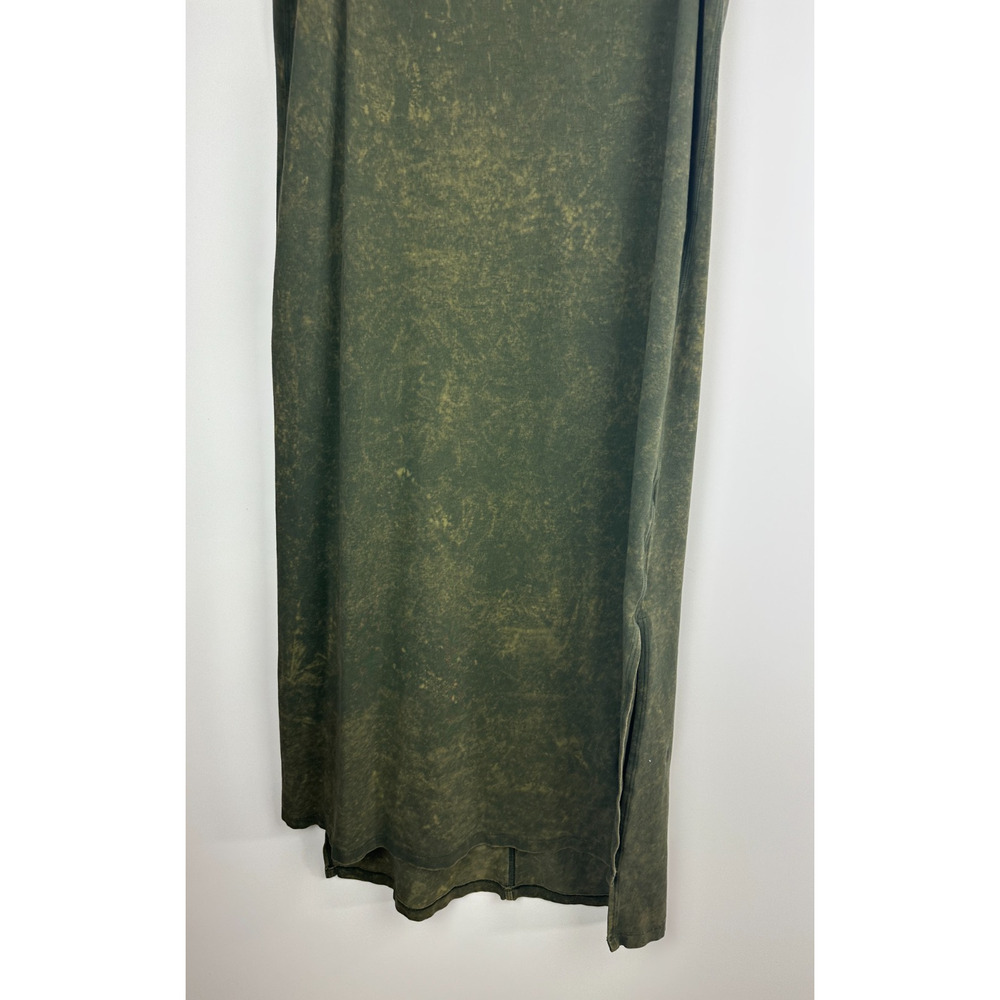 Lululemon All Yours Tank Maxi Dress Cloudy Wash Dark Olive Green No Size 8 10 ? - Picture 6 of 16
